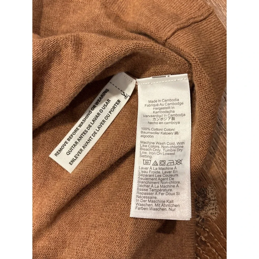 J Crew women's brown sweater NWOT